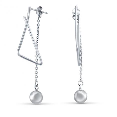 Серьги, арт.:02fye9055-113, SilverWings, рис. 1