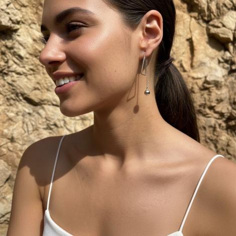 Серьги, арт.:02fye9055-113, SilverWings, рис. 2