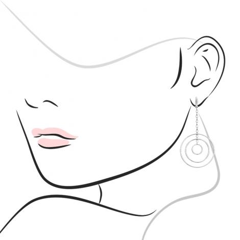 Серьги, арт.:02fye9812-113, SilverWings, рис. 2