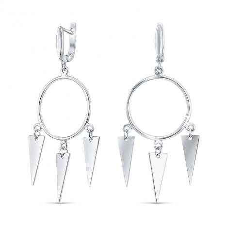 Серьги, арт.:02fye9875-113, SilverWings, рис. 1