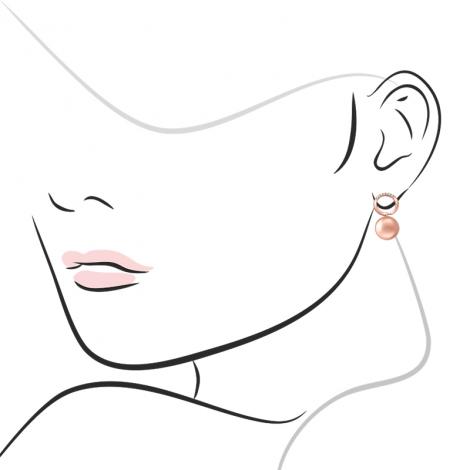 Серьги, вставка: куб.цирконий, арт.:02te2889928911pgp-119, SilverWings, рис. 2