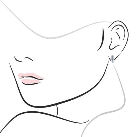 Серьги, вставка: куб.цирконий, арт.:02xfe00108a-198, SilverWings, рис. 2