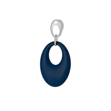 Подвеска, вставка: керамика матовая, куб.цирконий, арт.:0320912142c-m, SilverWings, рис. 1