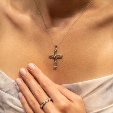 Подвеска, вставка: куб.цирконий, арт.:0320912383gp-mix, SilverWings, рис. 3