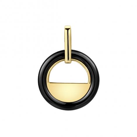 Подвеска, вставка: керамика, арт.:0320912674gp-b, SilverWings, рис. 1