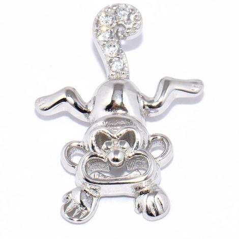 Подвеска, вставка: куб.цирконий, арт.:03m-003-59, SilverWings, рис. 1