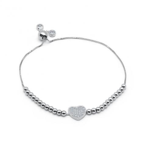 Браслет, вставка: куб.цирконий, арт.:041134486a, SilverWings, рис. 1