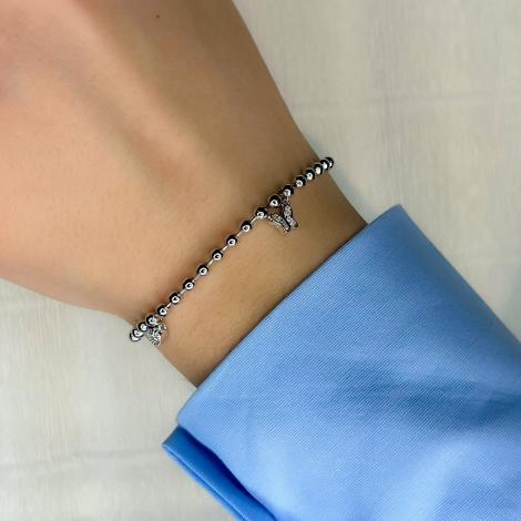 Браслет, вставка: куб.цирконий, арт.:041138141a, SilverWings, рис. 2