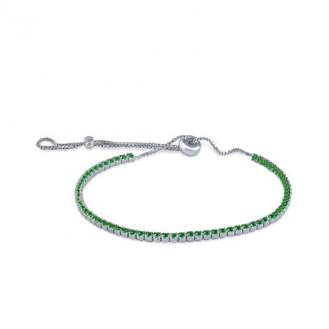 Браслет, вставка: куб.цирконий, арт.:0414524707e, SilverWings, рис. 1