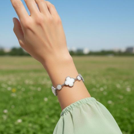 Браслет, вставка: керамика, эмаль, арт.:0420911858a, SilverWings, рис. 2