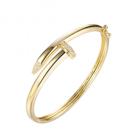 Браслет, вставка: куб.цирконий, арт.:0420913789gp, SilverWings, рис. 1