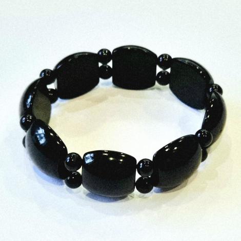 Браслет, вставка: агат, арт.:042121101b, SilverWings, рис. 1