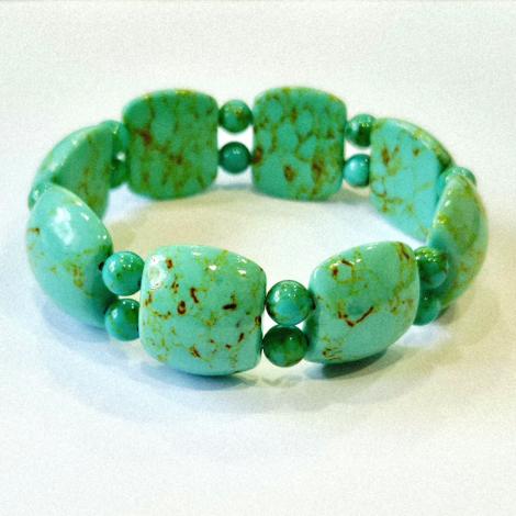 Браслет, вставка: бирюза и., арт.:042121101e, SilverWings, рис. 1