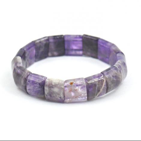 Браслет, вставка: аметист, арт.:042121191f, SilverWings, рис. 1