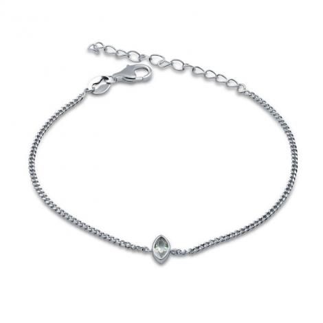 Браслет, вставка: куб.цирконий, арт.:04peds0877ba-184, SilverWings, рис. 1
