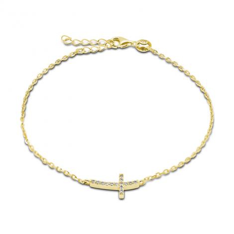 Браслет, вставка: куб.цирконий, арт.:04pns0307bgp-184, SilverWings, рис. 1