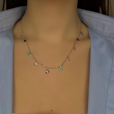 Колье, вставка: эмаль, арт.:051133880tm, SilverWings, рис. 2