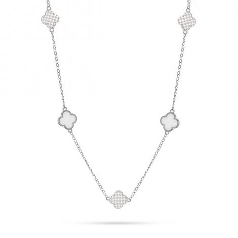 Колье, вставка: керамика, куб.цирконий, арт.:0520912516a, SilverWings, рис. 1