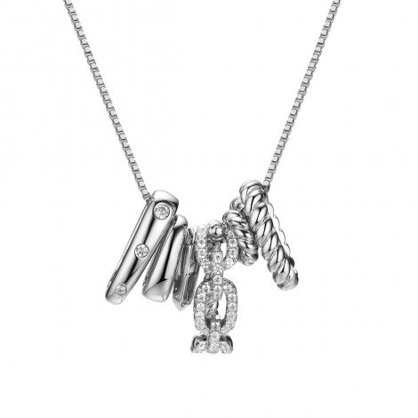 Колье, вставка: куб.цирконий, арт.:0520914281a, SilverWings, рис. 1