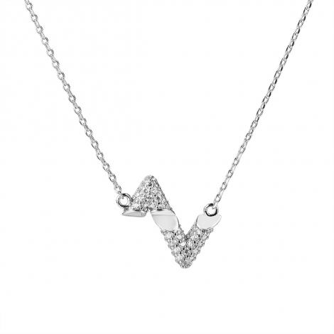 Колье, вставка: куб.цирконий, арт.:0520914989a, SilverWings, рис. 1