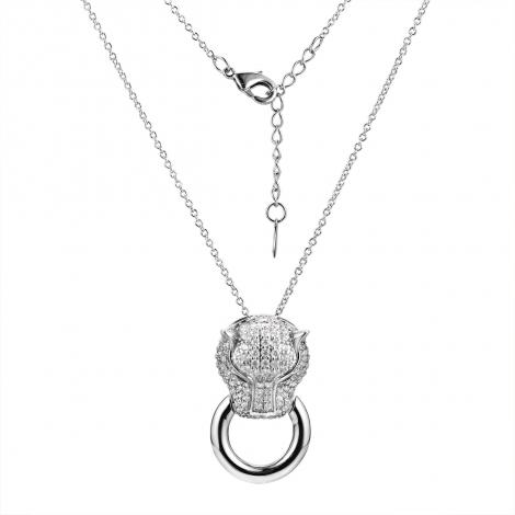 Колье, вставка: шпинель синт., куб.цирконий, арт.:0520915111a, SilverWings, рис. 1