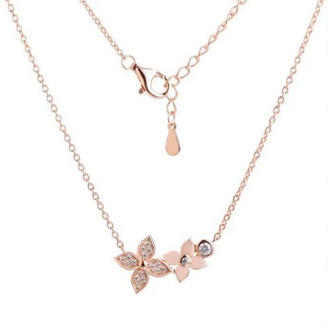 Колье, вставка: куб.цирконий, арт.:0520915148pgp, SilverWings, рис. 1