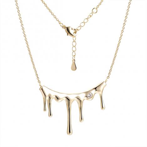 Колье, вставка: куб.цирконий, арт.:0520916726gp, SilverWings, рис. 1