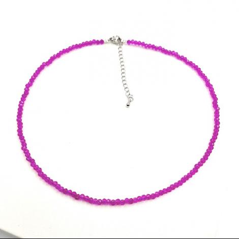 Колье, вставка: кристалл "swarovski", арт.:052121114fuc, SilverWings, рис. 1