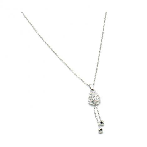 Колье, вставка: кристалл "swarovski", арт.:052201207, SilverWings, рис. 1