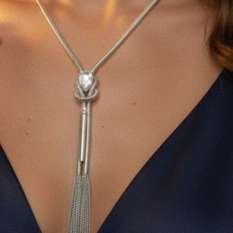 Колье, вставка: куб.цирконий, арт.:052201276, SilverWings, рис. 2