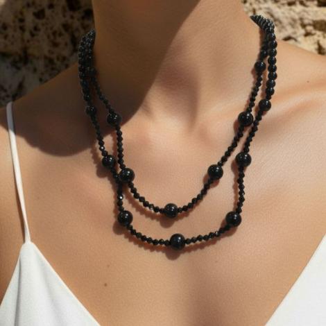 Колье, вставка: агат и., кристалл "swarovski", арт.:052201278, SilverWings, рис. 2