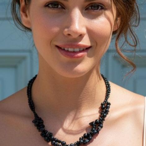 Колье, вставка: агат, арт.:052201279, SilverWings, рис. 2