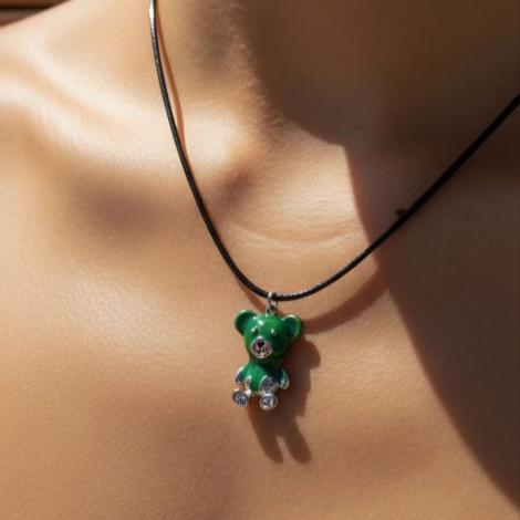 Колье, вставка: керамика, нанокристалл, арт.:052211187e, SilverWings, рис. 2