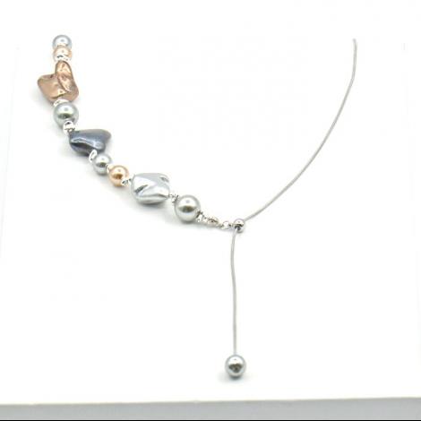 Колье, вставка: майорика, арт.:052211291mix, SilverWings, рис. 2