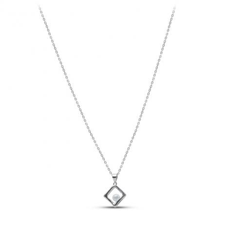 Колье, вставка: жемчуг (культ.), арт.:052231307a, SilverWings, рис. 1