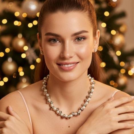 Колье, вставка: майорика, арт.:052251515a, SilverWings, рис. 2