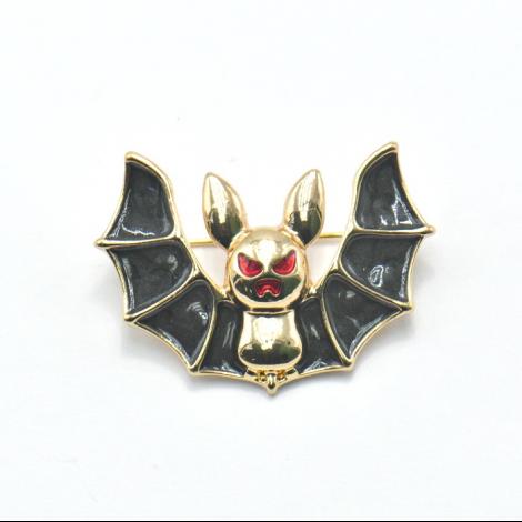 Брошь, вставка: эмаль, арт.:082131377gp-b, SilverWings, рис. 1