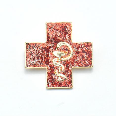 Брошь, вставка: декоративная вставка, арт.:082251102gp-d, SilverWings, рис. 1