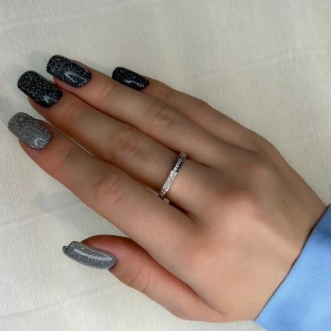 Кольцо, вставка: куб.цирконий, арт.:2111329937a, SilverWings, рис. 2