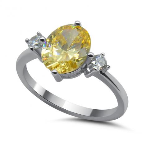 Кольцо, вставка: куб.цирконий, арт.:2112732793u, SilverWings, рис. 1