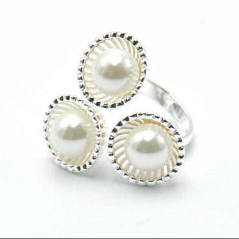 Кольцо, вставка: майорика, арт.:212401439a, SilverWings, рис. 1