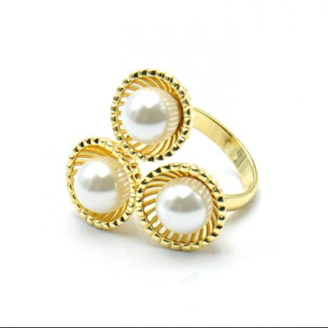 Кольцо, вставка: майорика, арт.:212401439gp-a, SilverWings, рис. 1