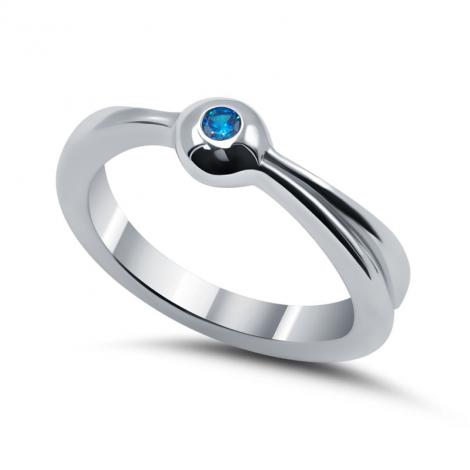 Кольцо, вставка: куб.цирконий, арт.:21ar0392z/rc-148, SilverWings, рис. 1