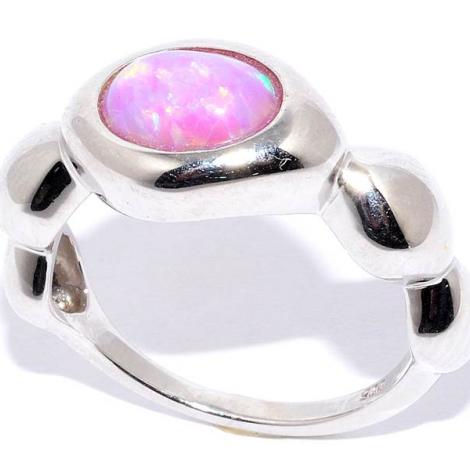 Кольцо, вставка: опал синт., арт.:21ar3257sso#10-148, SilverWings, рис. 1