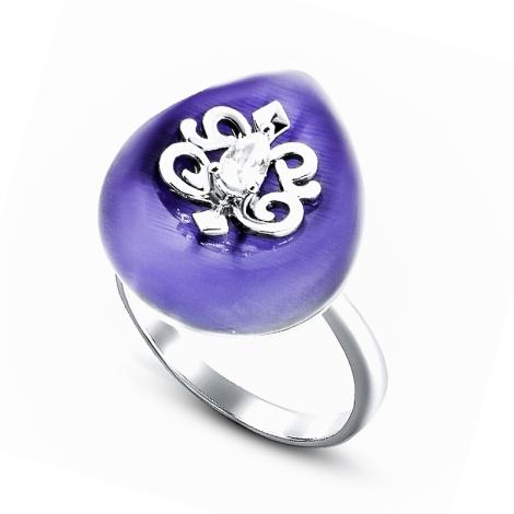 Кольцо, вставка: кошачий глаз, куб.цирконий, арт.:21sr000802c-1hs-39-96, SilverWings, рис. 1