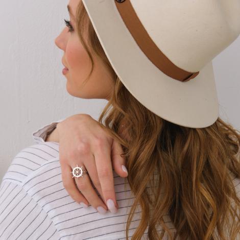 Кольцо, вставка: куб.цирконий, арт.:21wbv1-113, SilverWings, рис. 2