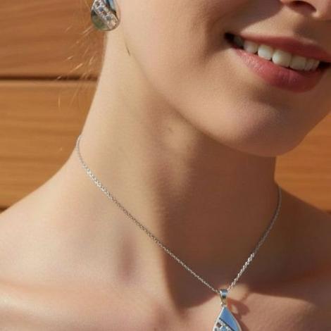 Серьги, вставка: куб.цирконий, арт.:2212720766a, SilverWings, рис. 2