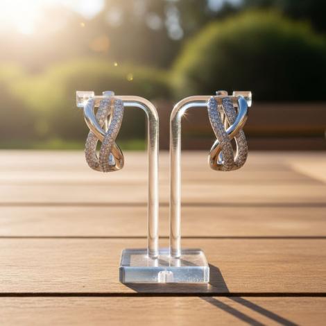 Серьги, вставка: куб.цирконий, арт.:2212720933a, SilverWings, рис. 3