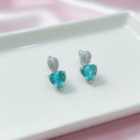 Серьги, вставка: куб.цирконий, арт.:2212732724cb13, SilverWings, рис. 3