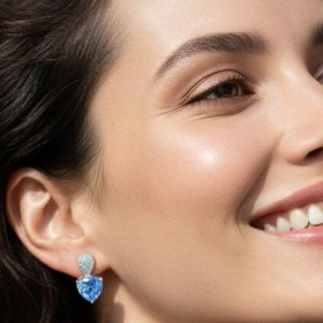 Серьги, вставка: куб.цирконий, арт.:2212732724n-2, SilverWings, рис. 2